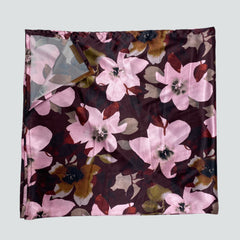 Floral Satin necktie