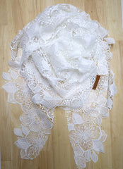Fleur Wrap - Ivory