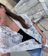 Fleur Wrap - Ivory