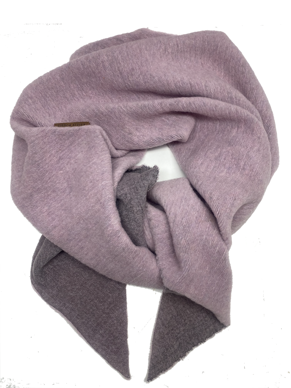 Rose Petal Triangle Shawl