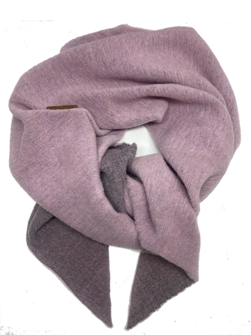 Rose Petal Triangle Shawl