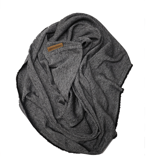 Silver Herringbone Wingtip