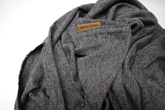 Silver Herringbone Wingtip