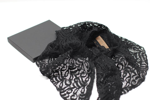 Lace Necktie - Black